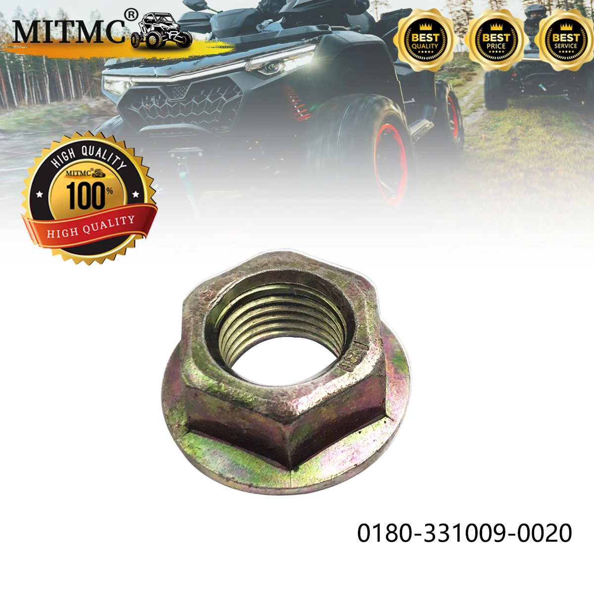 

NUT M12x1.25 For CF 400 500 600 800 ATV UTV 0180-331009-0020