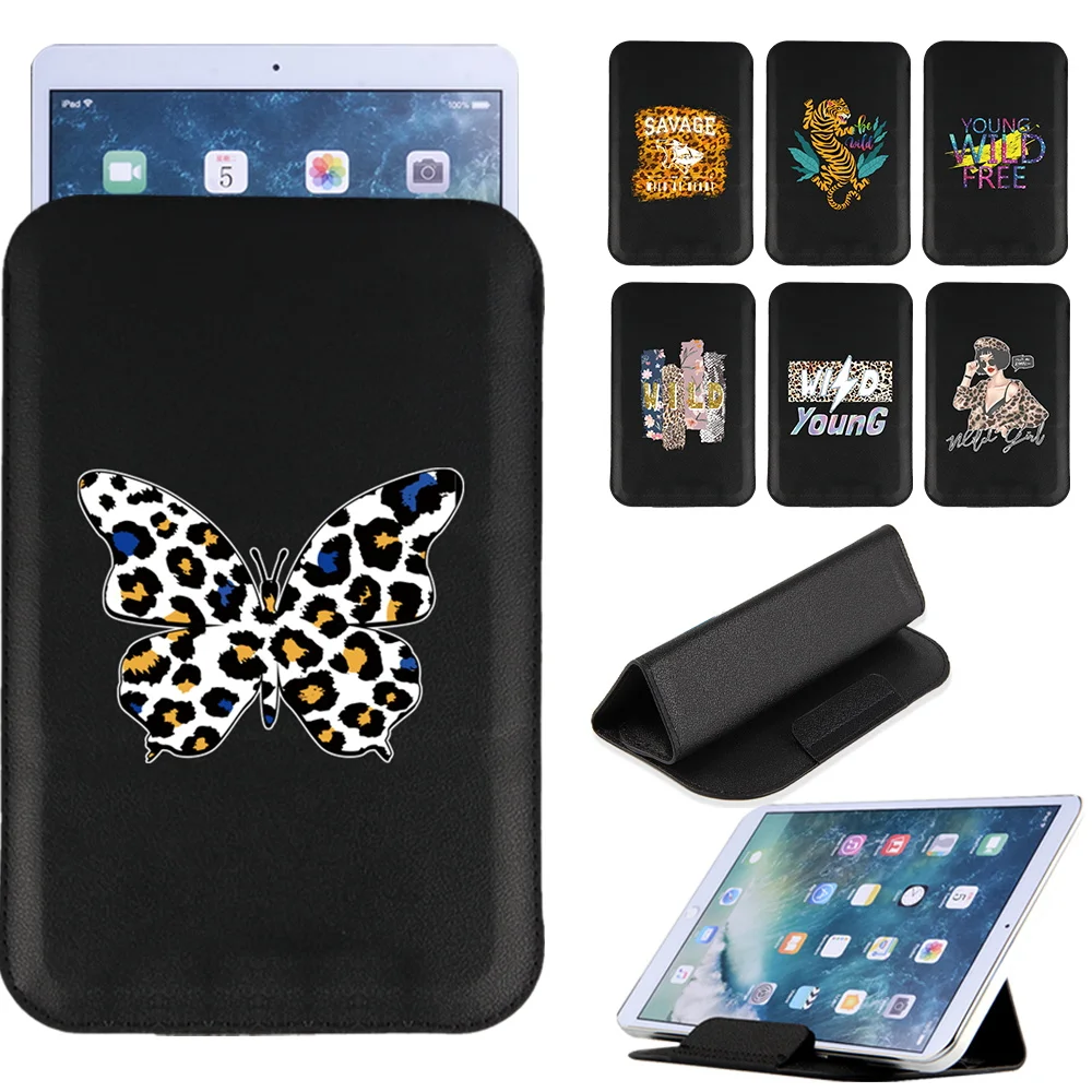 

Magnetic Tablet Bag Case 7 8 10 10.1 inch Sleeve Universal Stand Cover Wild Series Pouch Leather Folding Tablets Holder