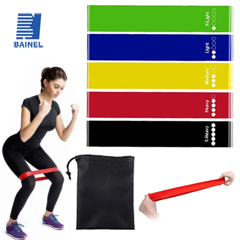 

Tough Latex Resistance Band Elastic Exercise Strength Pull-Ups Auxiliary Band Pilates Gym Fitness Equipment Strengthening Train