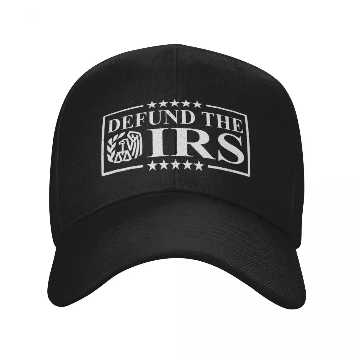 Defund the IRS Funny Humor IRS Tax Return Anti Tax Humour Baseball Cap Cosplay sailor cap for men Golf Wear Men Women's