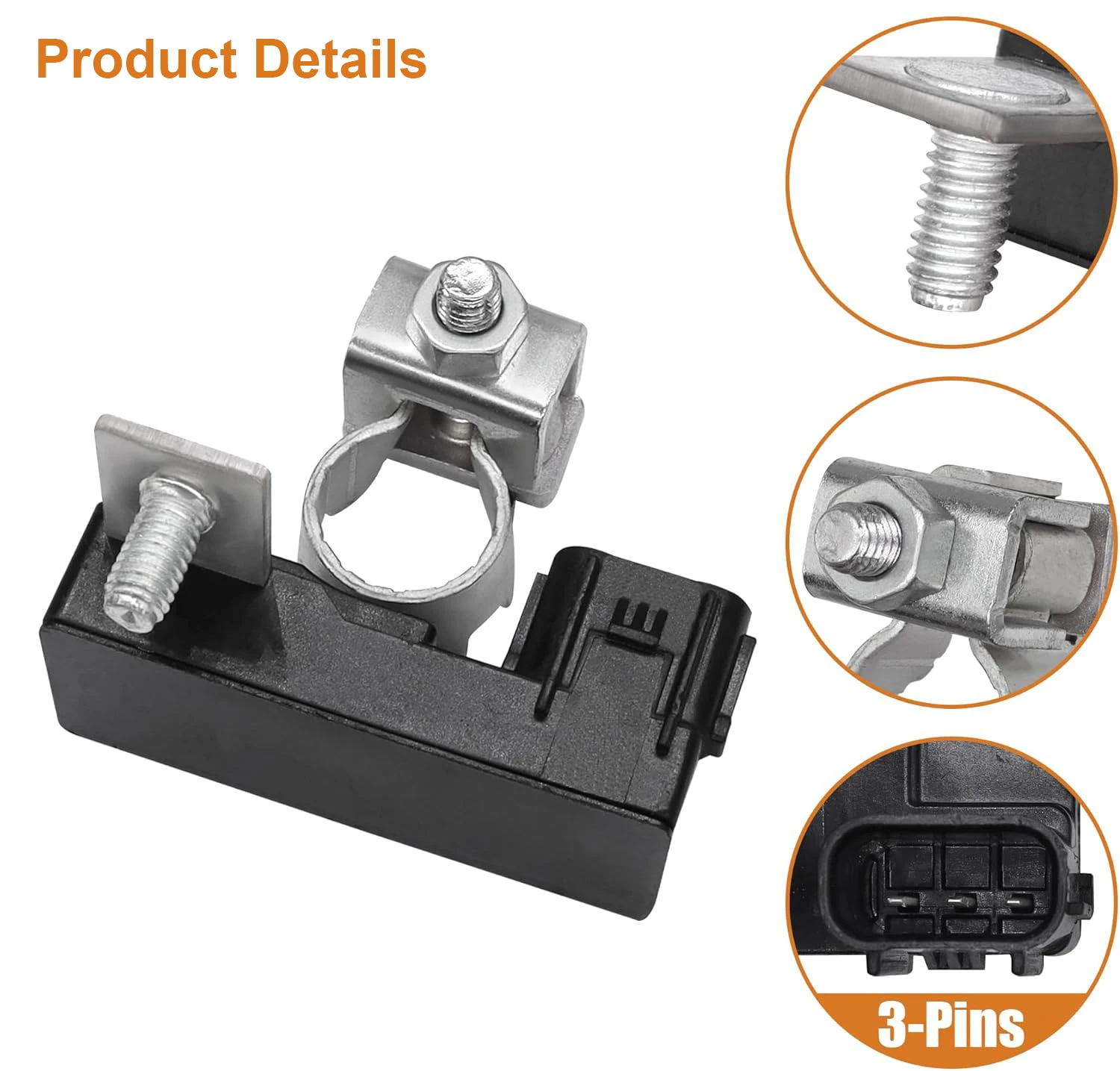 

Датчик конца кабеля аккумулятора для Honda Accord и Hybrid 2018-2021, датчик температуры и тока, замена 38920-TVA-A02