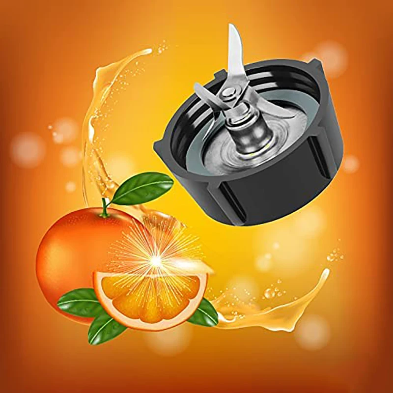 

For Oster Osterizer Blender Blades with Blender Jar Bottom & 4 Point Fusion Blade 4961 & 2 Pcs O Ring Rubber Seal Gasket GSY