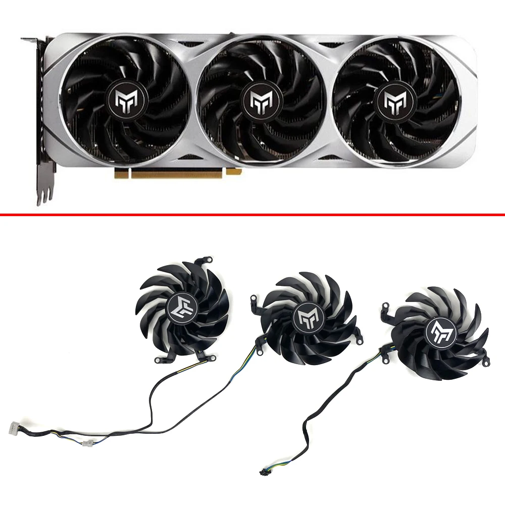 

Cooling Fan 95MM 5PIN T129215SU RTX3090 3080 3070 GPU FAN For GALAX KFA2 RTX3060 3070 3080 3090 Ti METALTOP Graphics Card Fans