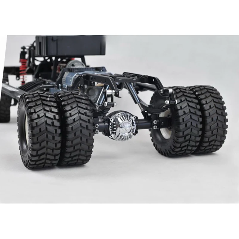 CROSSRC-RC Caminhão Pesado, Kit De Carro Com Motor De Sistema De Luz, Roda De 108mm, W/O Brinquedo De Rádio, Escala 1,10, PG4L, TH11107