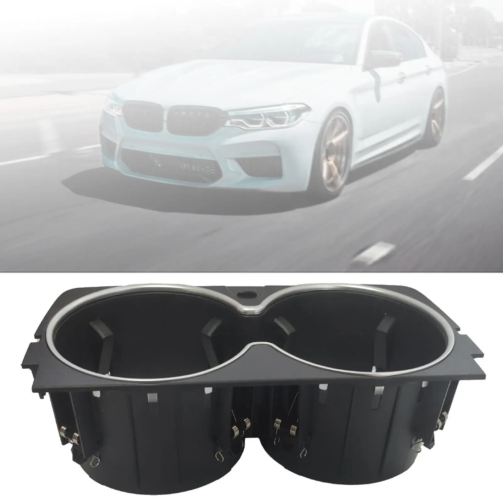 

Car Center Console Cup Holder Car Accessories Wear Resistant Easy Installation DIY Modified Cup Stand for Vehicle Fittings