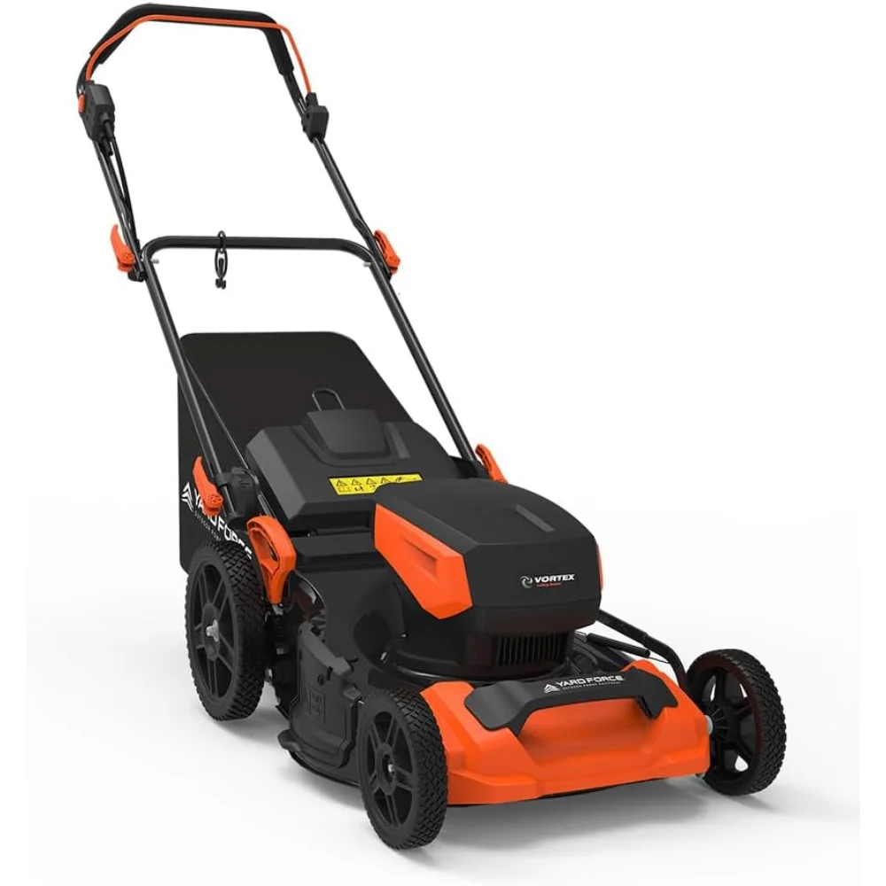 

19-inch Electric Lawn Mower YF1518-3N1, 19-inch Metal Decking, 1-3 inch 7 Positions Central Cutting Height, 12" Rear Wheel