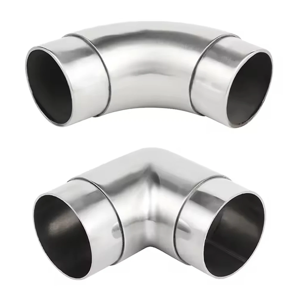 Custom High-Strength Stainless Steel Modern Adjustable Elbow Joints for Stair Safety Handrail Accessories Support Brackets, Balc