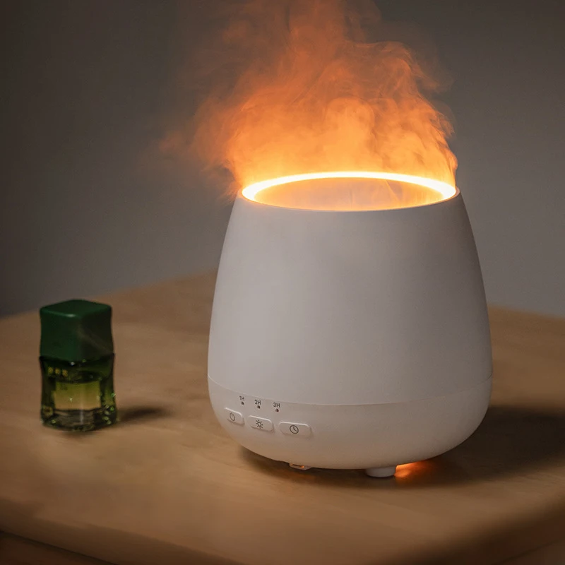 

Умный ароматический диффузор и увлажнитель, 120 мл, бесшумный диффузор эфирного масла с эффектом пламени для дома и релаксации