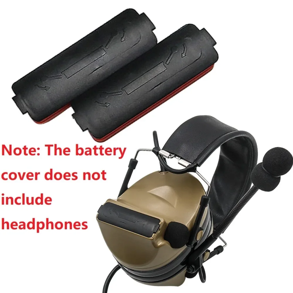 

Tactical Headset Accessorie Microphone&Pickup Sponge&Battery Cove for Pelto Comta ii/C2 Earphone Military Anti-noise Pickup