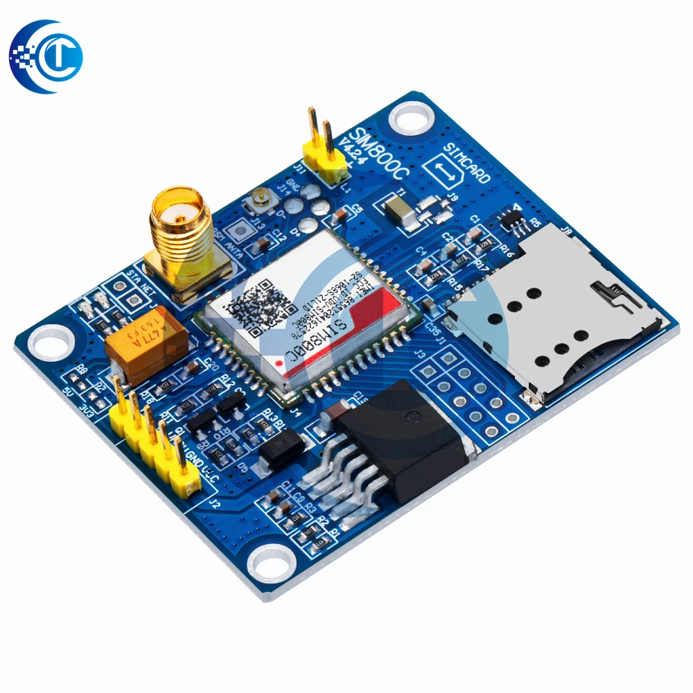 SIM800C Development Board GSM GPRS Module Support Message Bluetooth Audio Interface Support TTS DTMF New Arrival