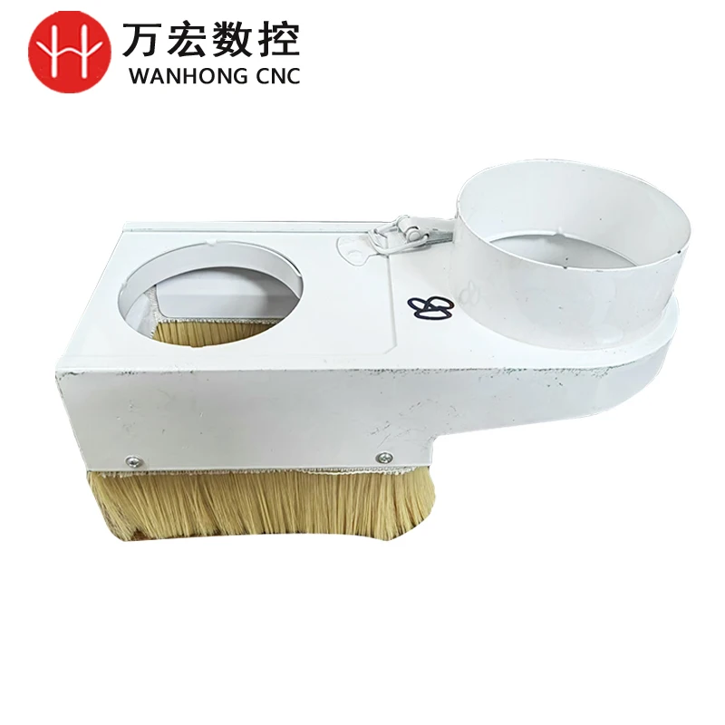 65/80/85/100/125mm Spindle Dust Cover Brush Dust Collector for Milling Woodworking Tool