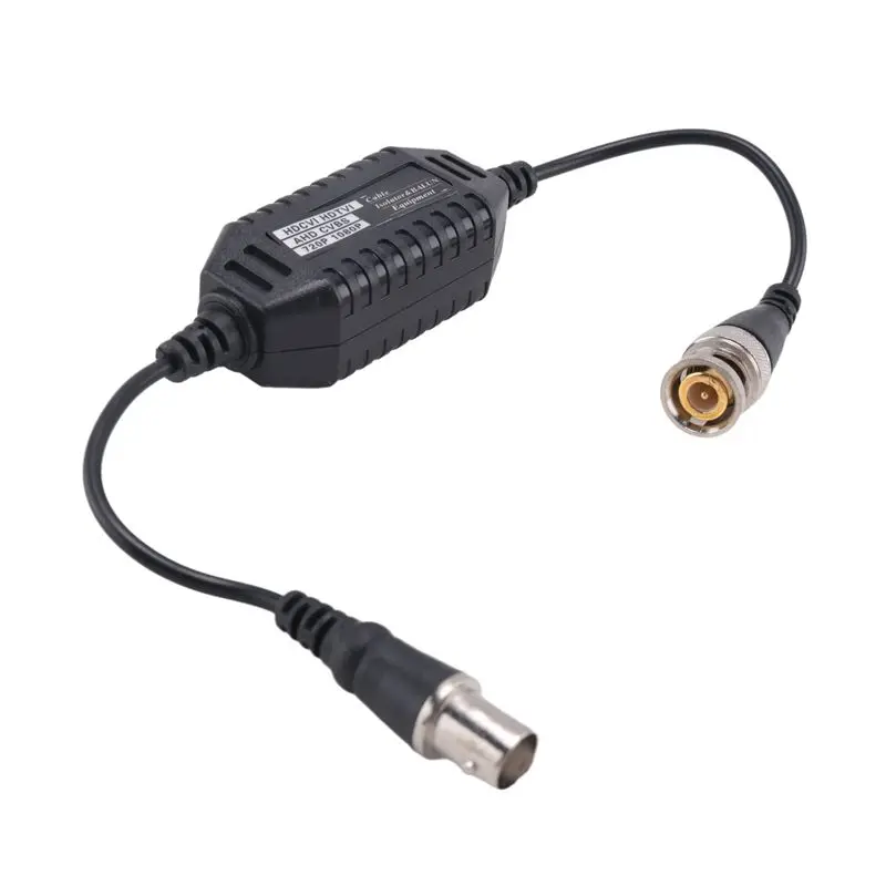 4Pack Coaxial Video Ground Loop Isolator Balun Male To Female For CCTV Camera
