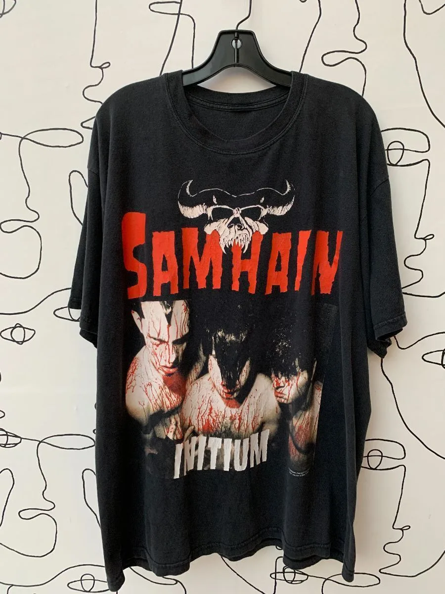 1999 ''Danzig Samhain'' Initium Blood Ritual Graphic Unisex Tshirt