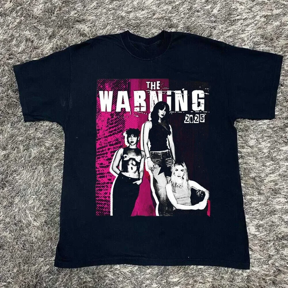 New The Warning band 2025 tour Gift For Fans Unisex S-5XL Shirt US865
