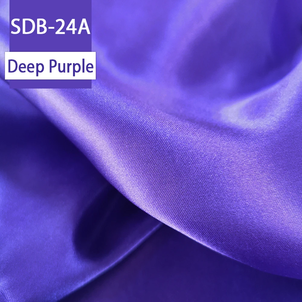 28 Farben Polyester-Satin-Stoff für Hochzeitskleider, Mode, DIY-Bastelarbeiten, Kostüme, Dekorationen, Meterware, Sonderangebot – Detail 28