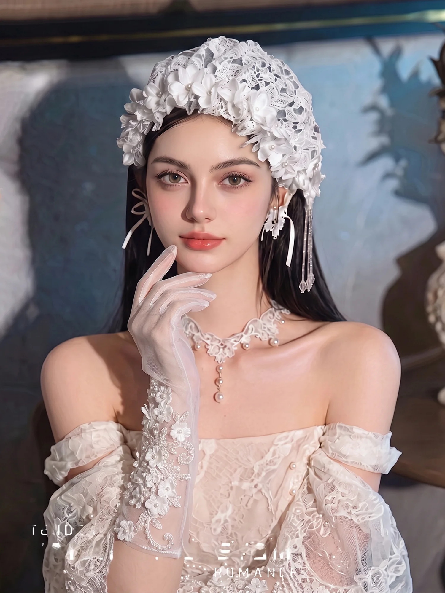 wedding-headwear-heavy-embroidery-lace-pearl-tassel-bridal-cap-vintage-photo-atmosphere-hair-accessories-styling-accessories