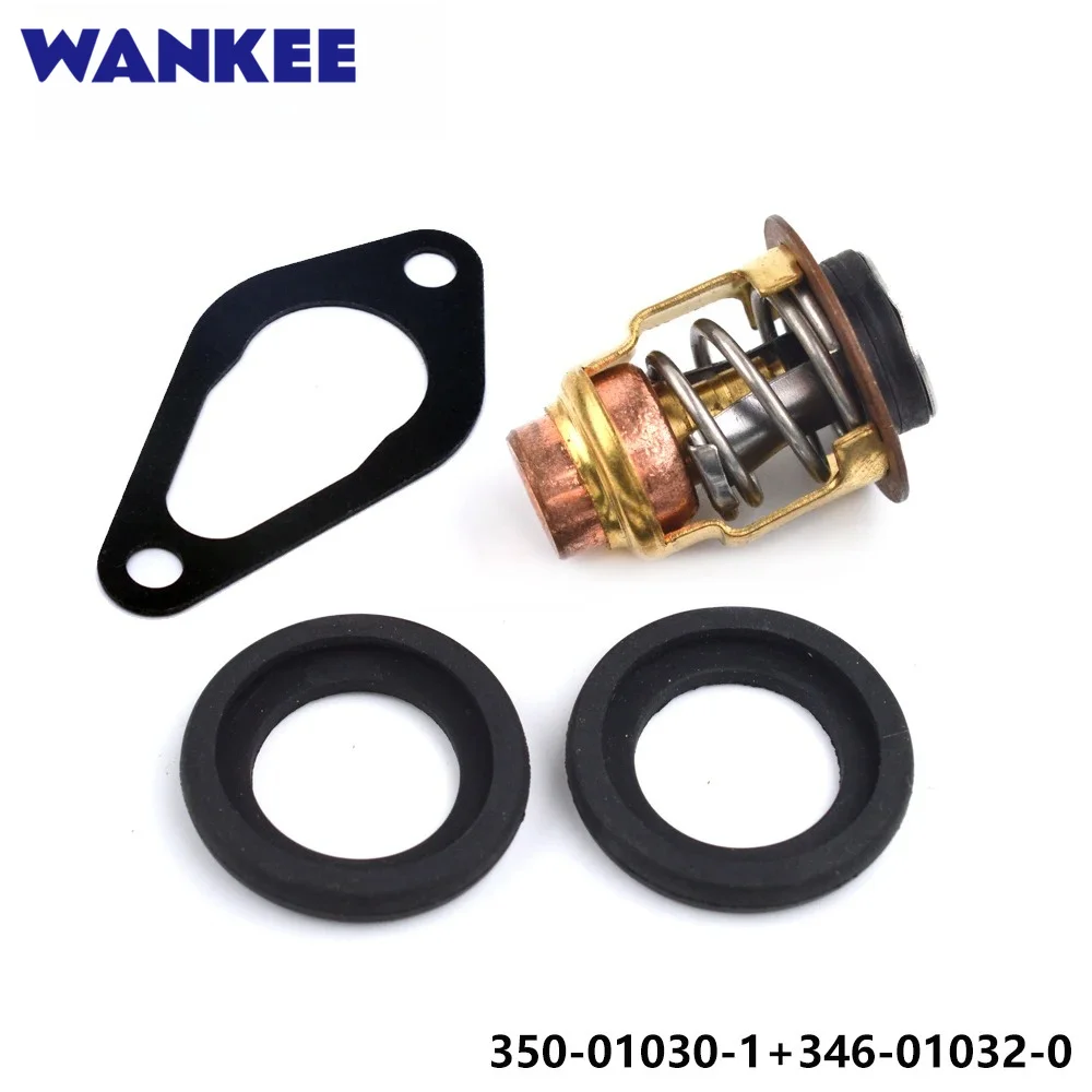 350-01030-1 Thermostat with Gasket 346-01032-0 for Nissan Tohatsu M15D2 M18E2 M8B M9.8B M9.9D2