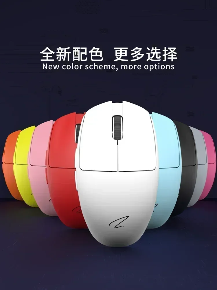 Zaopin Z1 Pro Mouse 2,4G inalámbrico Paw3395 Gaming modo Dual Mini ratones 200ma 500ma Micro RGB recargable personalización PC regalos