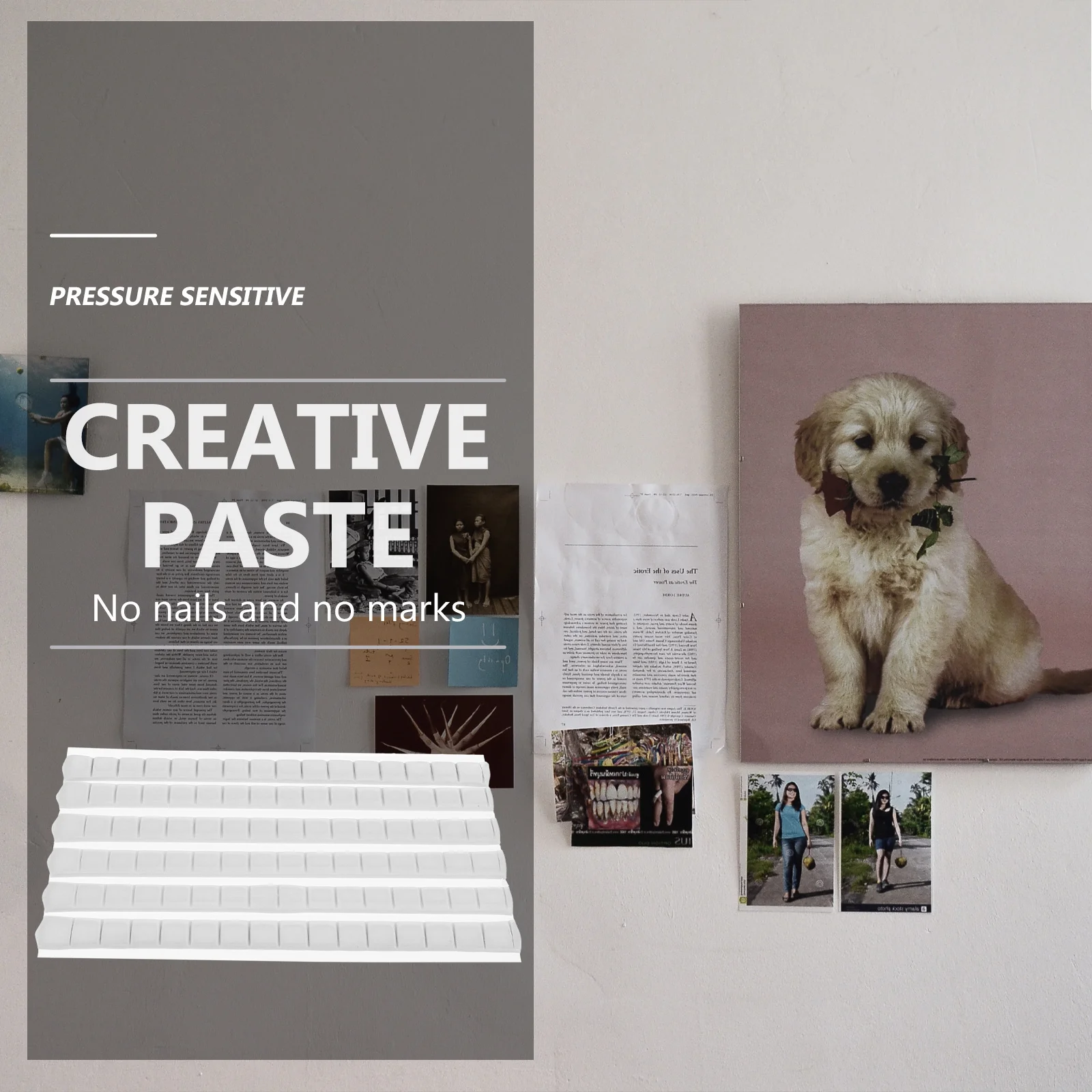 

1 шт. Многоразовый клей без следов для фиксации фото и плакатов, клей для самостоятельной сборки электроники, клей для DIY-проектов