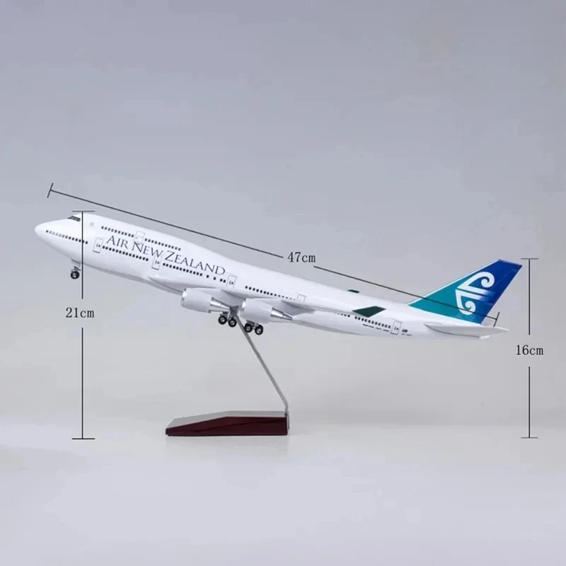 1:130 Scale Airplane Model New Zealand Airlines 747 Plane Model Toys Plane Model Plane for Decoration Toy Airplane Model