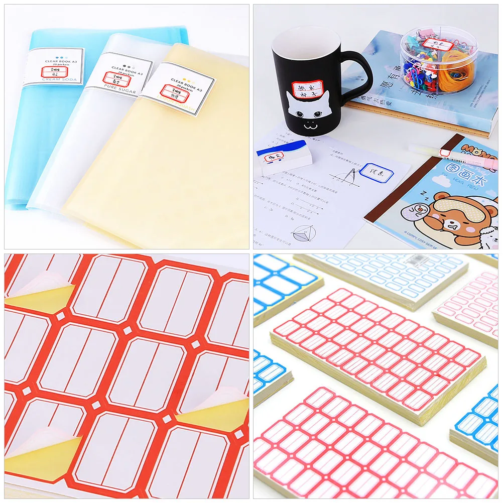 

Multi-Function Waterproof Self-Adhesive Sticky Labels Portable Price Tags For Office Home Storage Classification