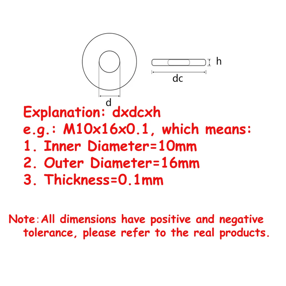 Yiqianyuan M12 M13 M14 M15 M16 M17 M18 M19 M20 DIN988 SUS304 스테인레스 스틸 심 일반 와셔 초박형 가스켓 0.1mm ~ 1.0mm