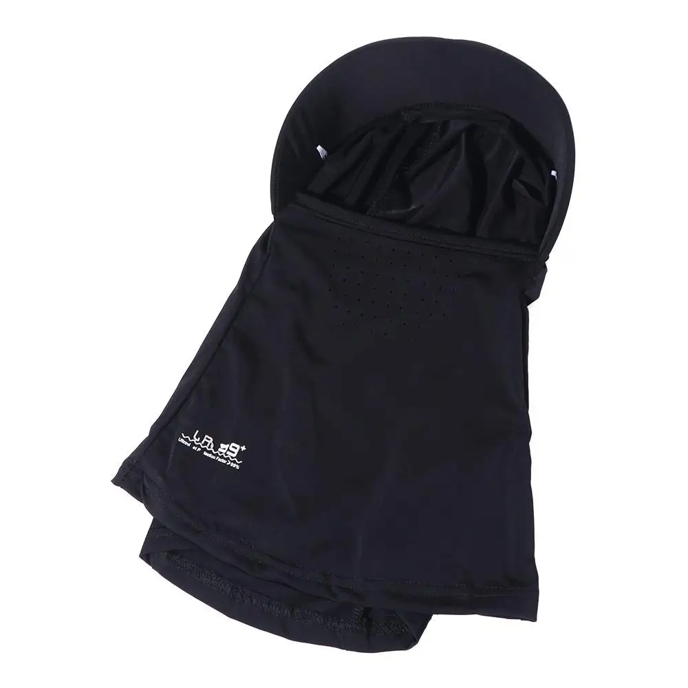 UV Protection Sunshade Sun Hat Solid Color Neck Guard Summer UV Protection Cap Dustproof Wide Brim Tea Picking Hat Riding 3