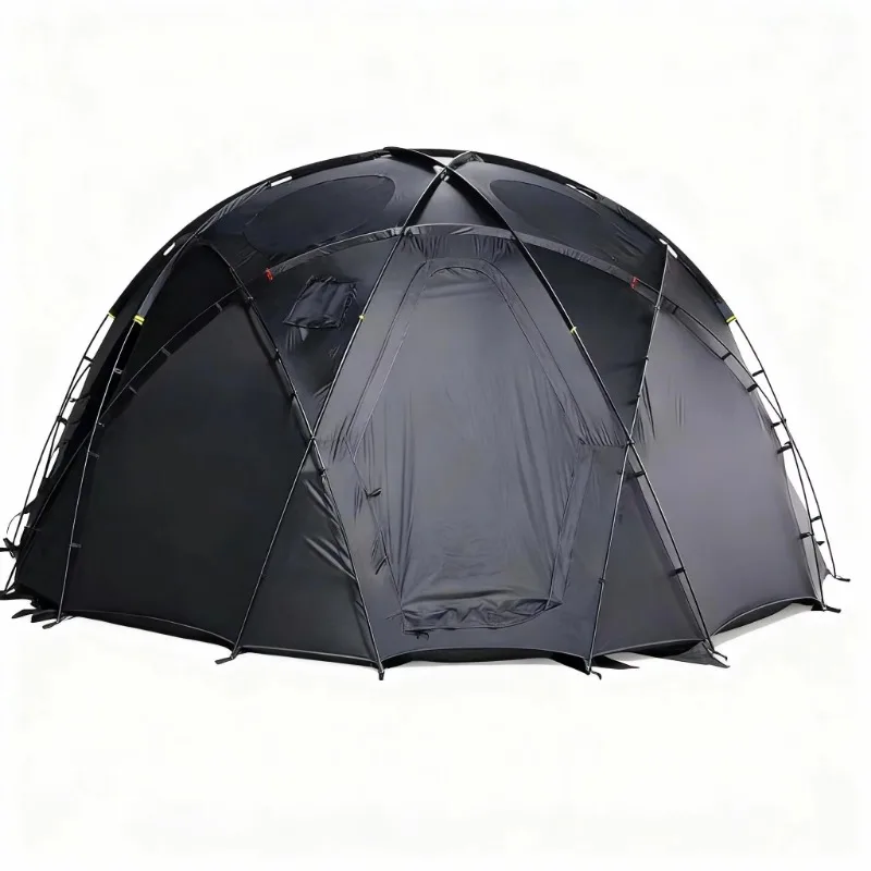 

Dome Tent Large Family Outdoor Shelter Waterproof and Windproof Outdoor Camping Tent 6-8 People