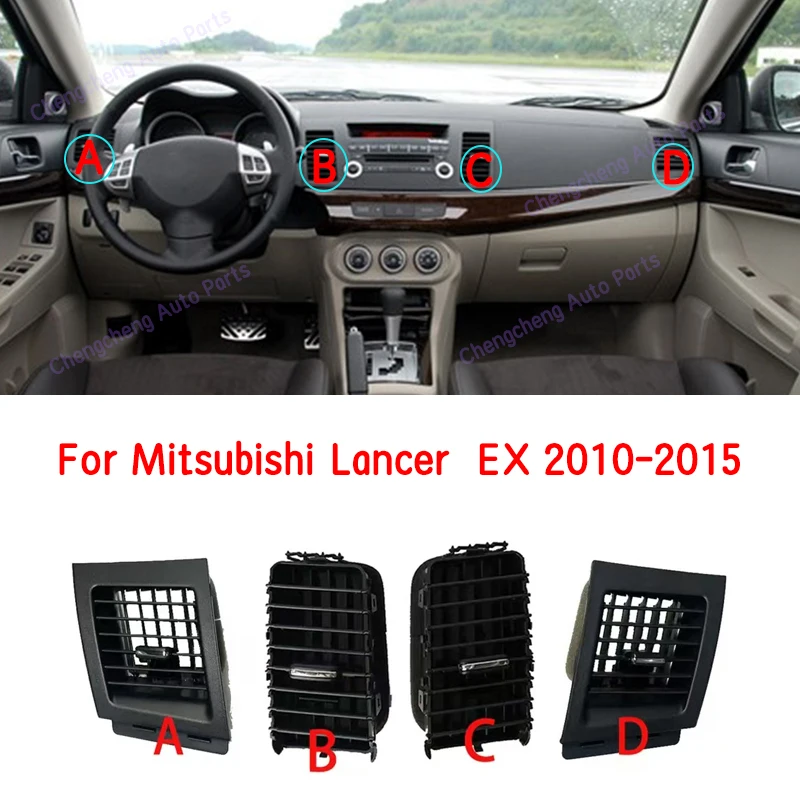 

Car interior air conditioning air outlet accessories for Mitsubishi Lancer EX 2010 2011 2012 2013 2014 2015