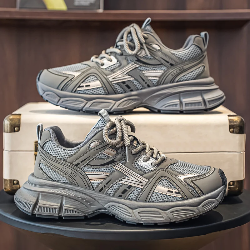 

Новые модные и модные спортивные туфли для папы, классическая уличная повседневная обувь