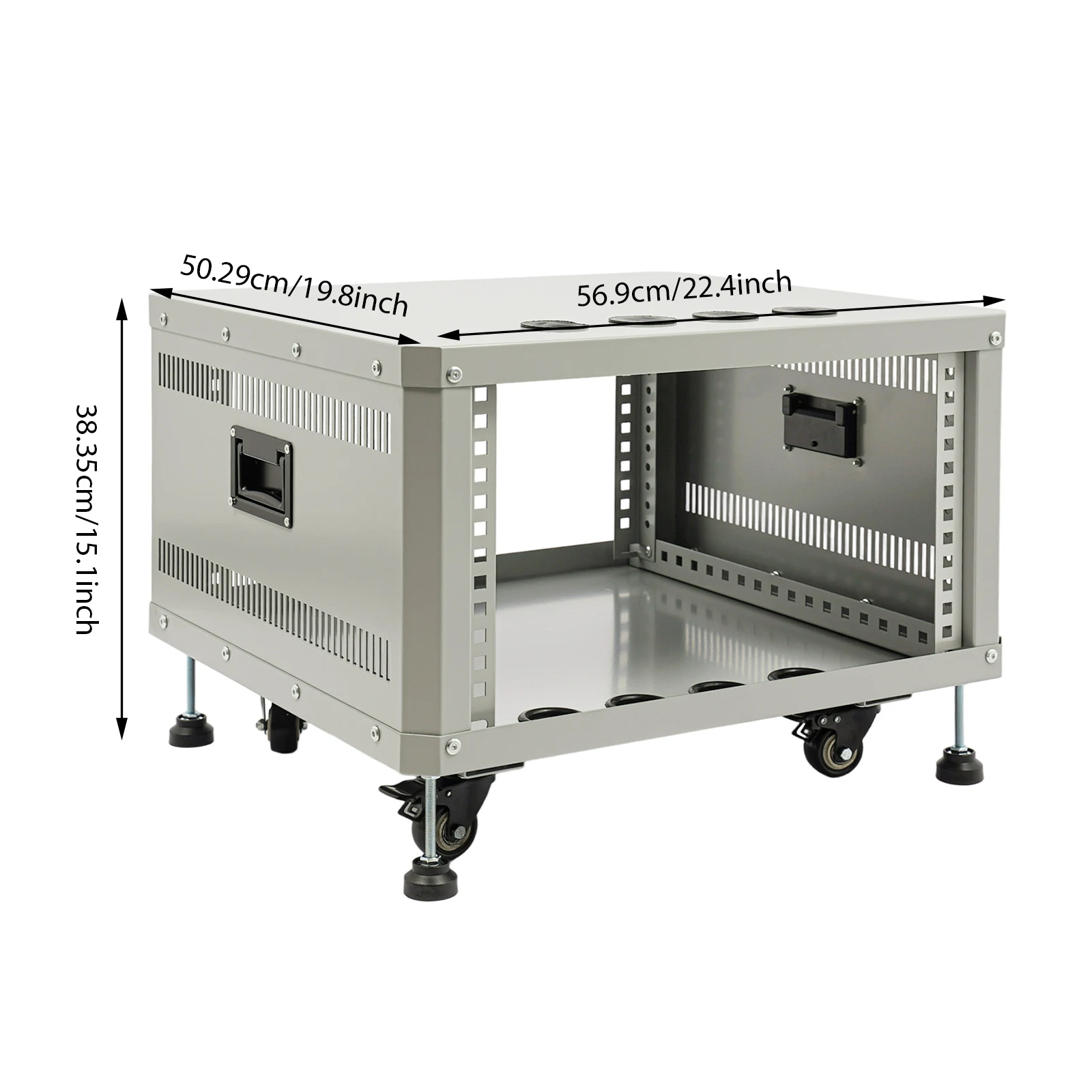 6U Audio Rack, Stud…