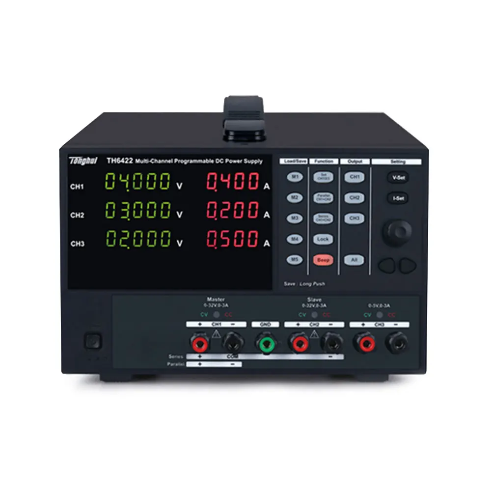Tonghui TH6422 TH6422A TH6423 Fonte de alimentação DC linear programável