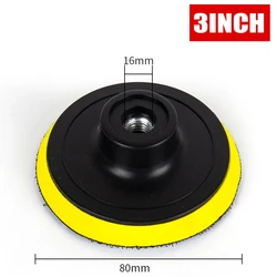 Reliable Sanding Discs Pad, M16 Thread, Ensures Optimal Performance in Wood Polishing, Car Polishing, and More