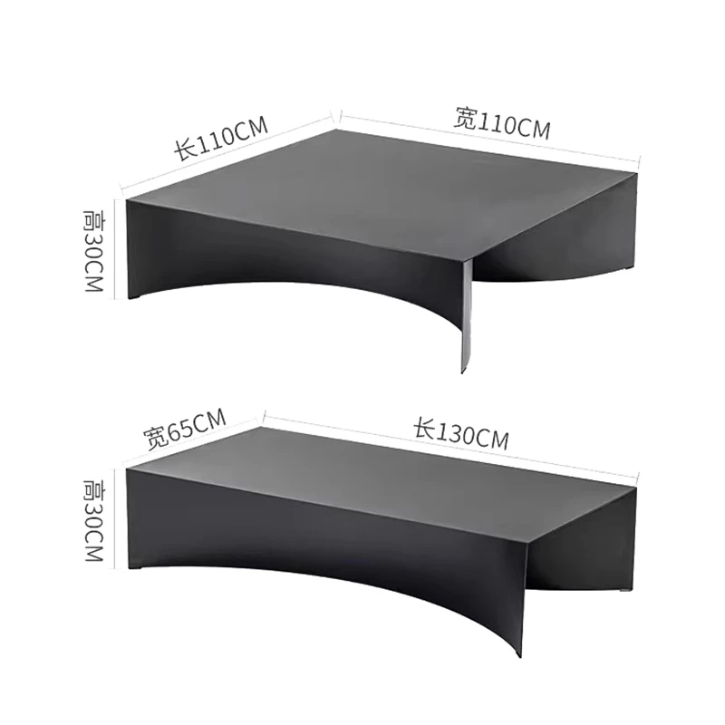 European Simple Coffee Table Unique Design Trendy Rectangle Coffee Table Living Room Modern Table Basse Home Furniture