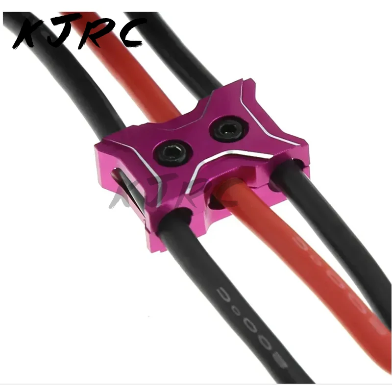 RC Auto Metall ESC Motor Kabel Manager Draht Feste Klemme Schnalle Verhindern Verwirrt Linie Clip Werkzeug für RC Modell Auto Boot Drone