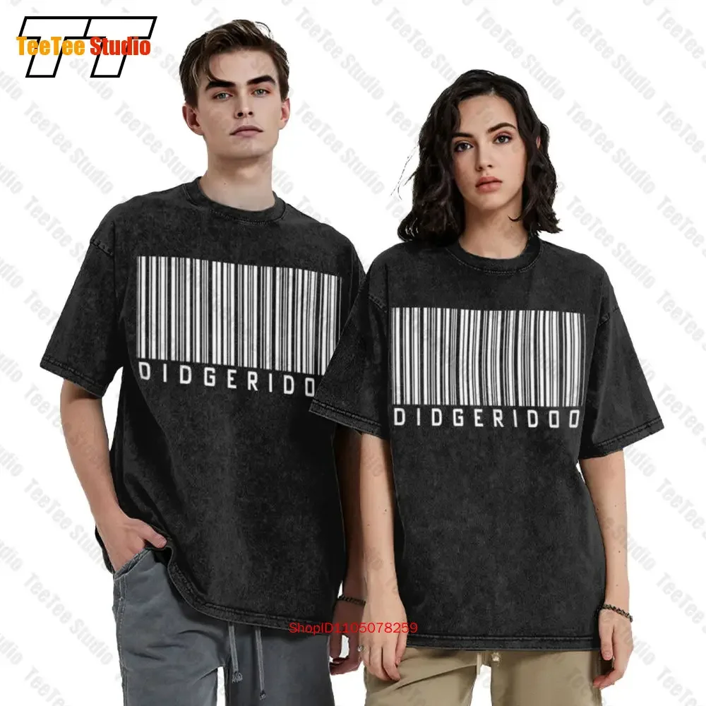 Didgeridoo Barcode Unisex T-Shirt SDU9 Oversized