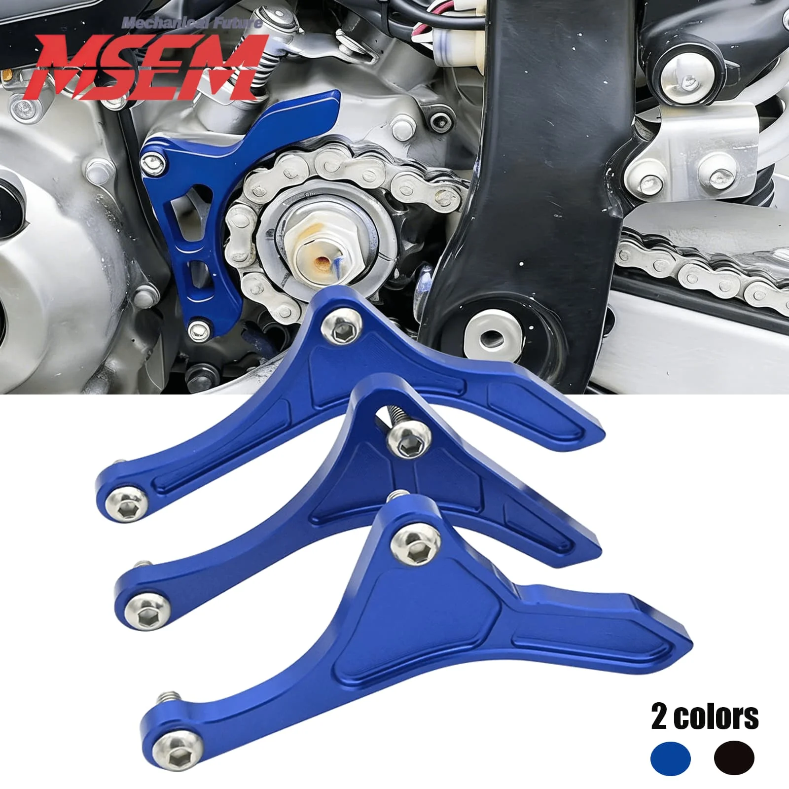 For Yamaha WR250F WR450F 2001-2019 YZ250F YZ450F 2001-2020 Motorcycle Aluminum Engine Plate Case Saver Cover Guard Protector