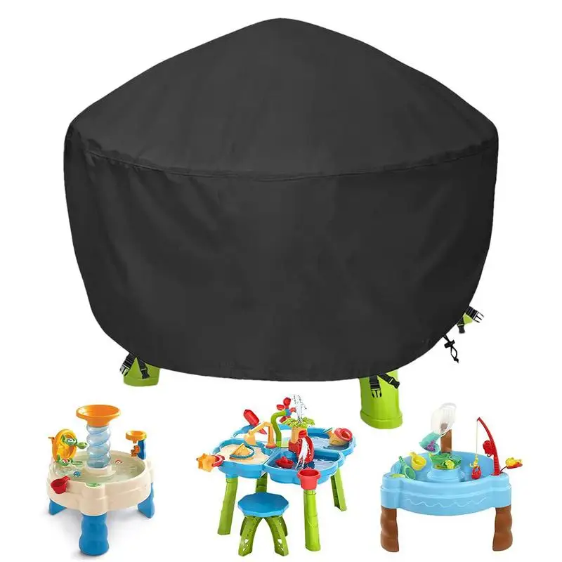 

Kids Water Table Cover Rain Showers Splash Pond Water Table Waterproof Dust Proof Anti-UV Outdoor Toys Cover 34 X 34 X 18inch