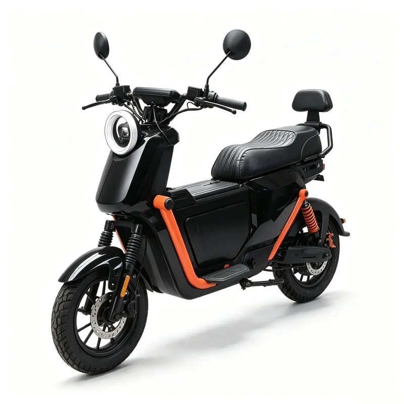 60V 1500W Adult Off-Road Scooter, Removable Lithium Battery Two Wheel E-Bike