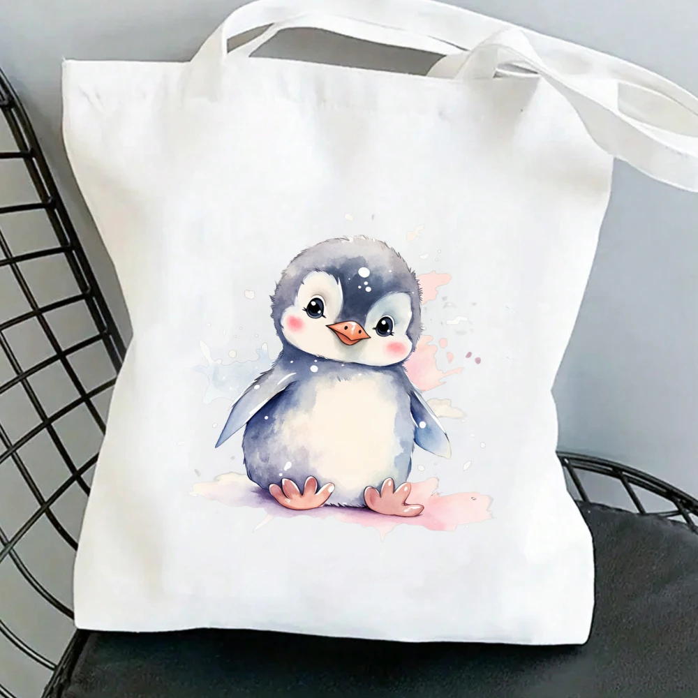 Womens Handbag Top Bicolor Mascot Silhouette Extended Wings Detail Hand Painted Ink Wash Pattern Crisp White Base For Travel