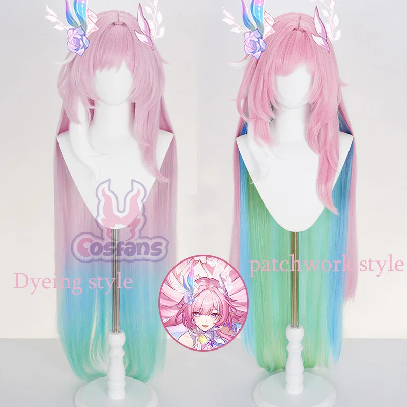 Gioco Honkai Star Rail Cyrene Parrucca Cosplay 120 cm Tintura/Sfumata Parrucche Per Le Donne Cosplay Anime Parrucca Resistente Al Calore Capelli Sintetici