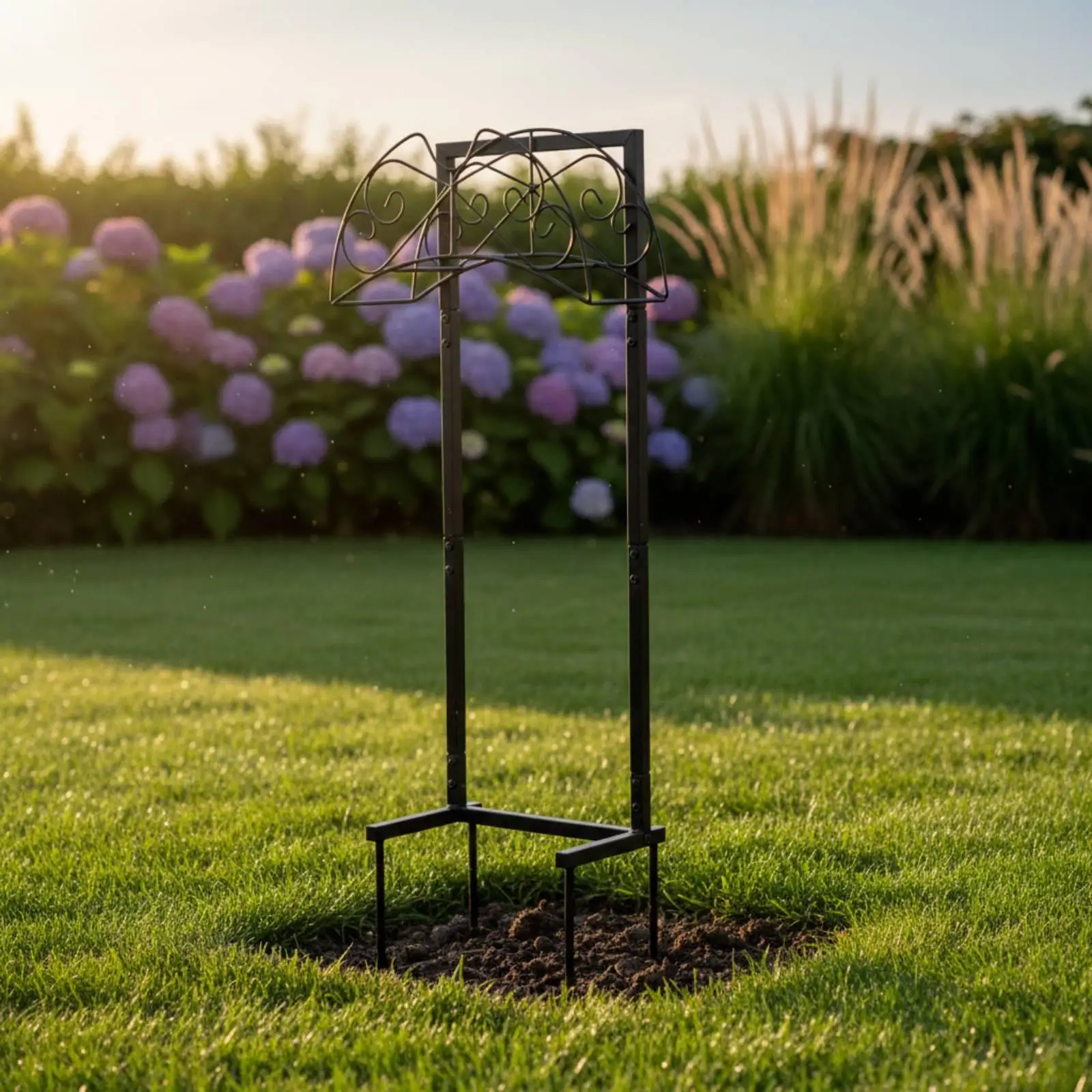 Garden Hose Stand Heavy Duty Organizer Rust-Resistant for Yard, Patio