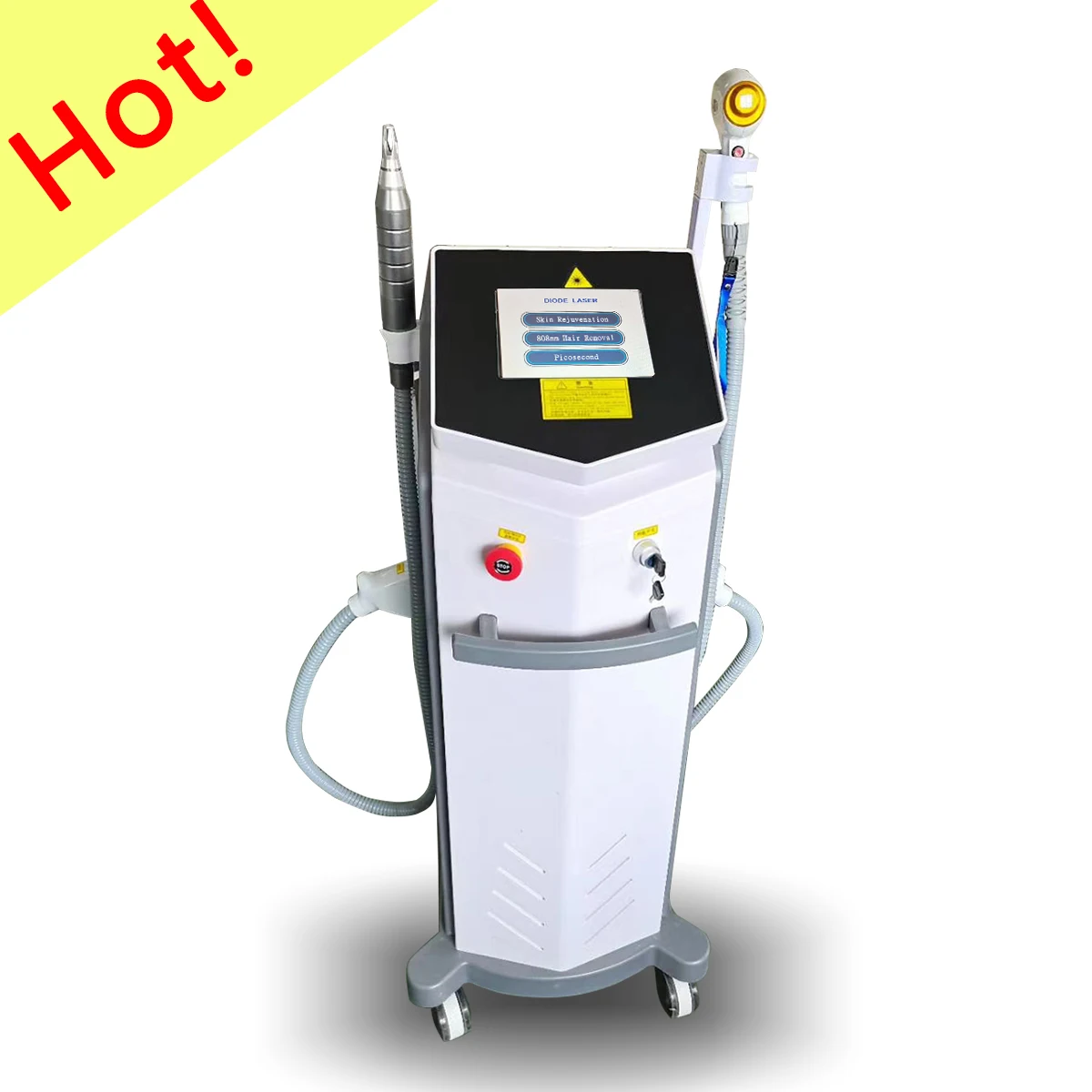 

2023 hot sale three wavelength high power hair removal device 20 million hair band suitable for any skin