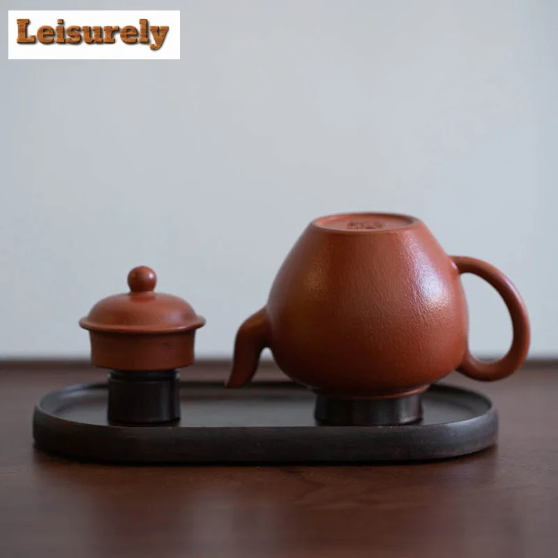 Black Sandalwood Teapot Rack Solid Wood Lid Holder Purple Clay Pot Sun-cure Bracket Zisha Pot Lid Stand Tea Ceremony Accessories