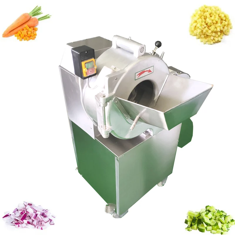 

Small Fruit Vegetable Cube Cutting Machine Mango Carrot Potato Onion Dicer Dicing Machine