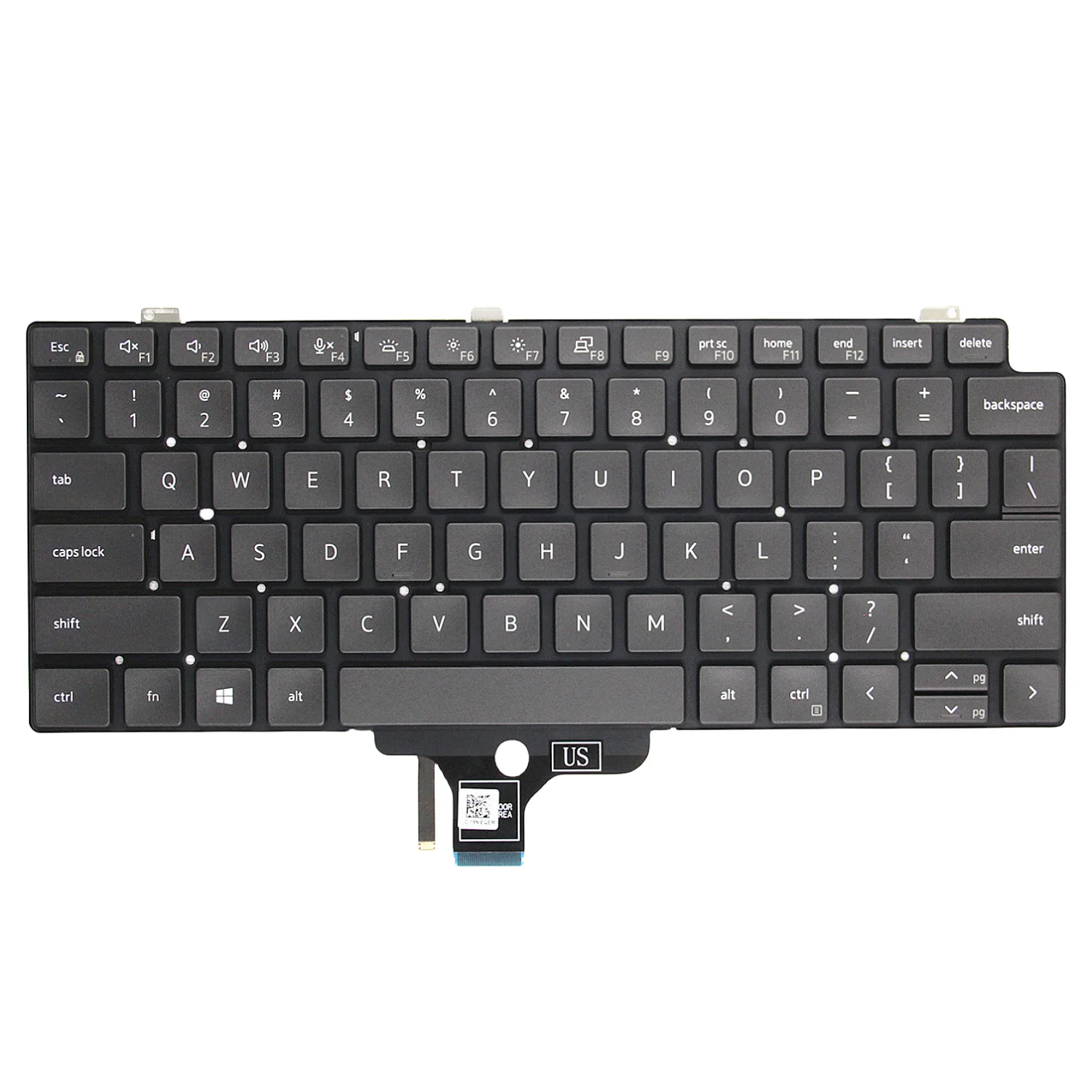 100% asli baru AS untuk Dell Latitude 13-7310 P33S 01VJ7V Keyboard Laptop Inggris