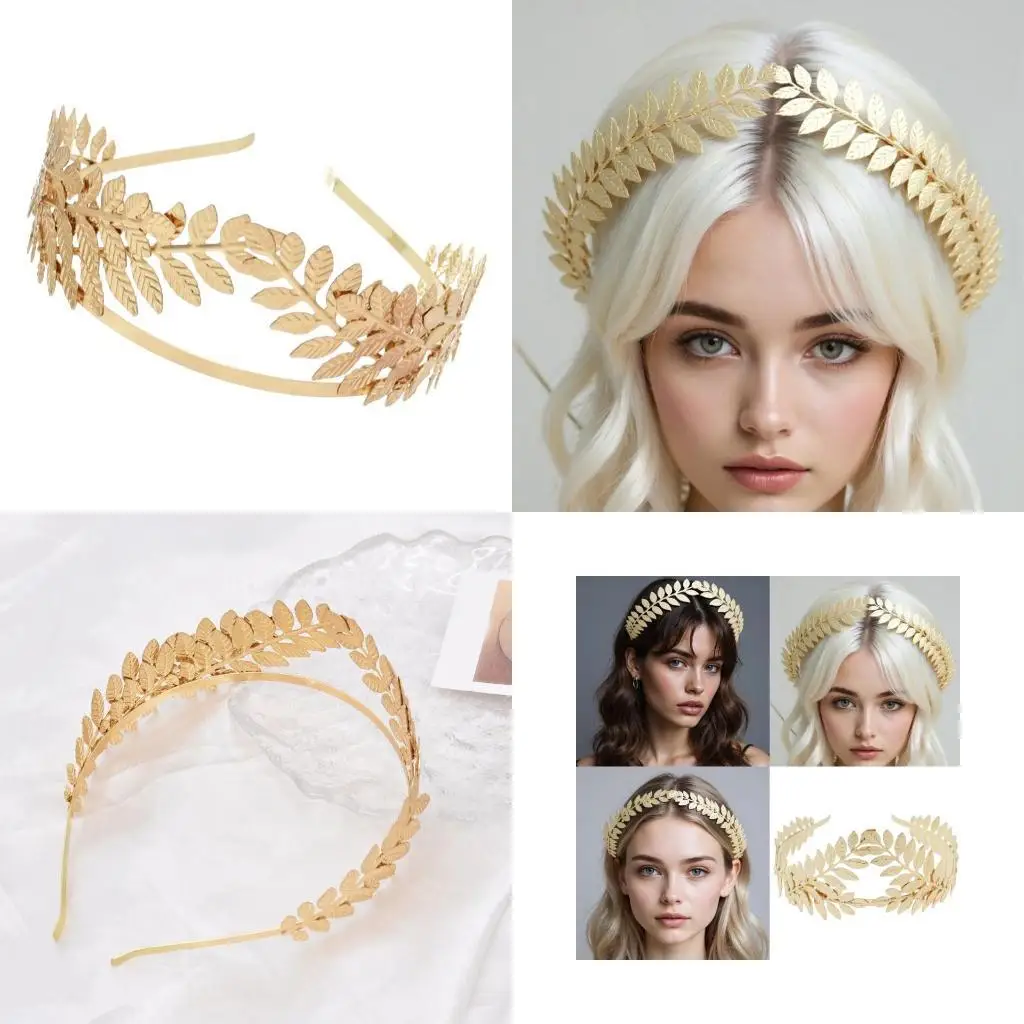 

R1WE Gothic Greek Witch Party Charm Hair Hoop Halloween Greek Role Play Costume Proms Party Live Show Headwear