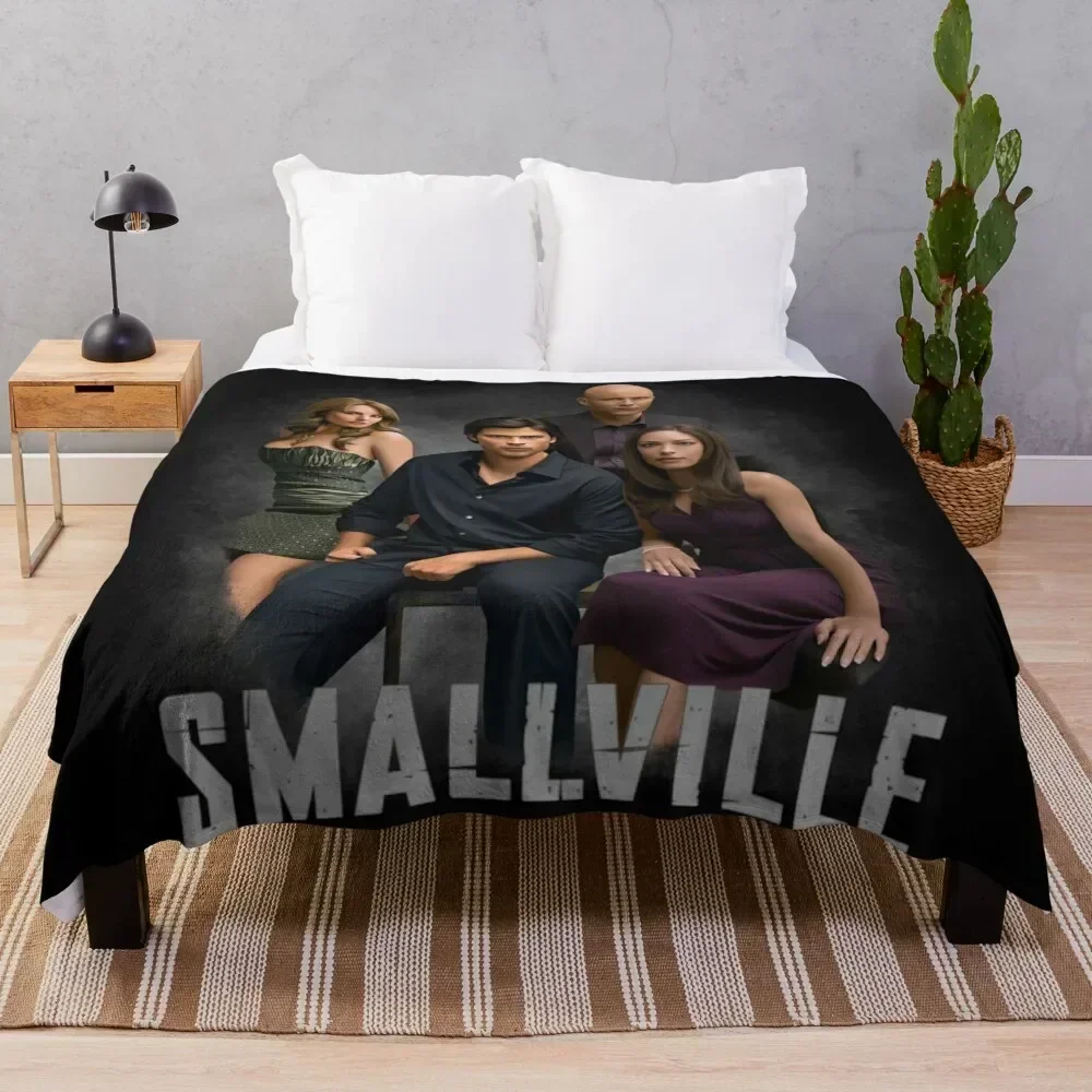 

Smallville Group Throw Blanket Fade Resistant Durable Throw Blanket