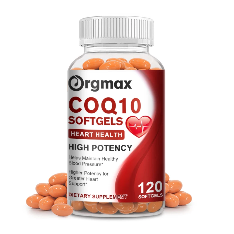 300mg Organic Ultra High Absorption COQ10 Coenzyme Q10 Blood Vessels & Heart Health Blood Pressure Balance for Old People