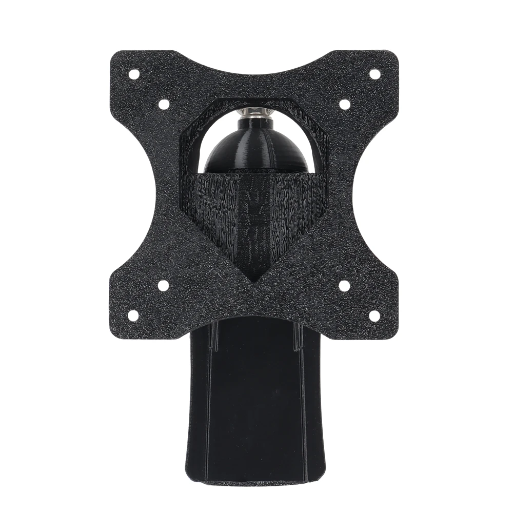 RV Pivoting TV Bracket-ที่วางทีวีติดผนังสีดําสําหรับภายใน RV ปรับมุมได้เพื่อการดูที่สะดวกสบาย